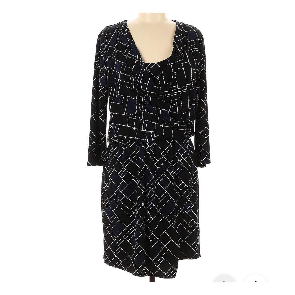 White House Black Market Black Casual Dress Size M